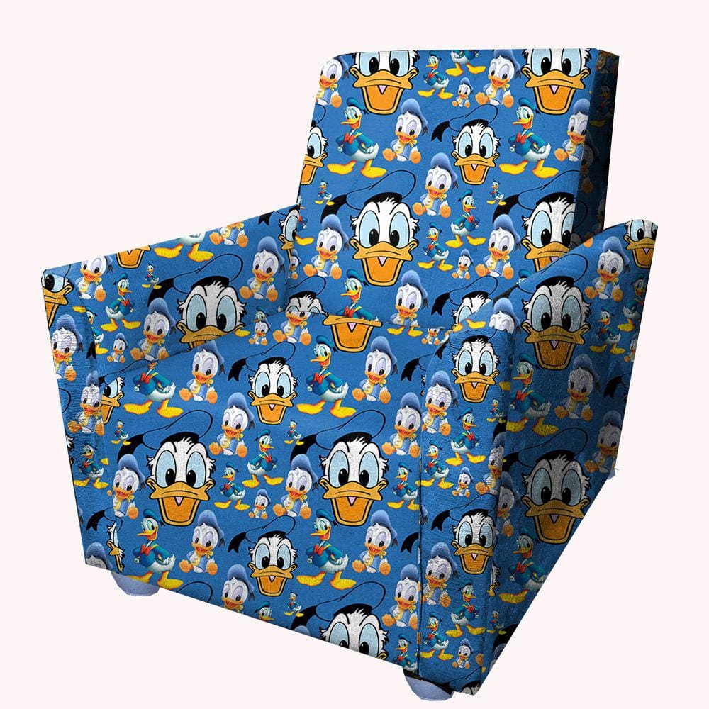Poltrona Cadeira Sofa Infantil Kids Angel Pato Donald