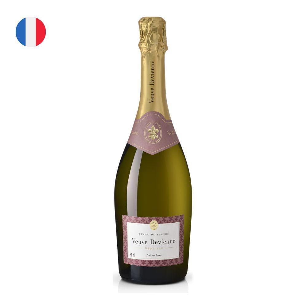 Espumante Veuve Devienne Demi Sec Branco França 750ml
