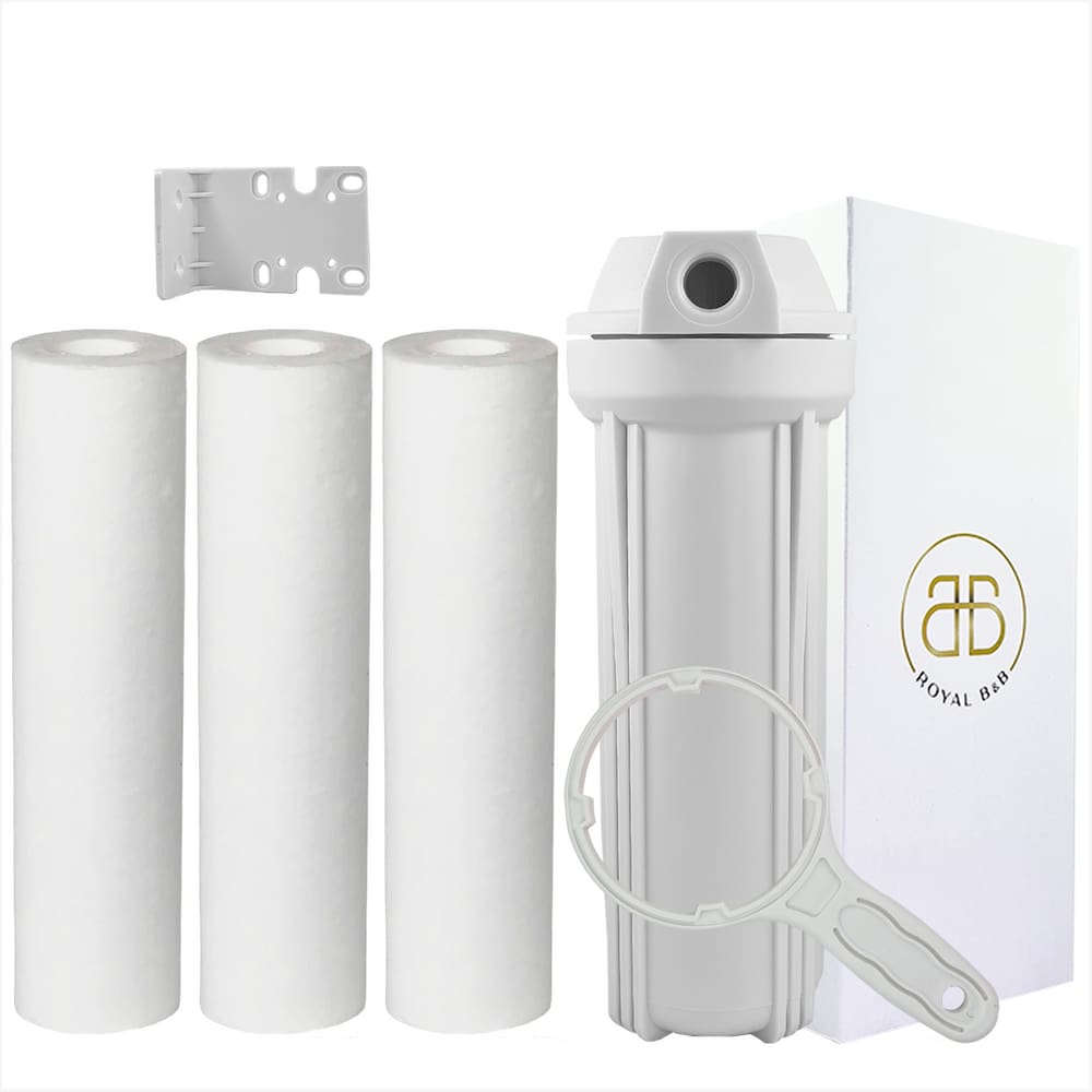 Filtro Caixa D`água E Cavalete Hidrofiltros + 3 Refil Extra