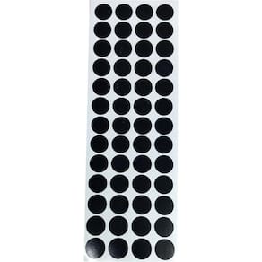 Etiqueta Adesiva Preta Redonda 1,4 cm 50 unidades