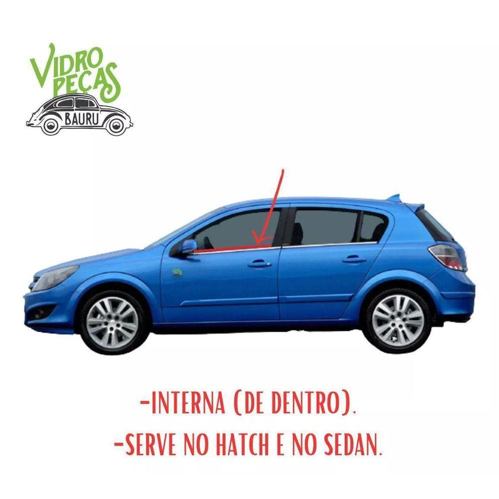 Pestana Interna Dianteira Esq Vectra Apos 2006 Hatch Sedan