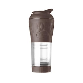 Cafeteira Portátil Manual 350ml - Pressca Marrom