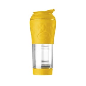 Cafeteira Portátil Manual 350ml - Pressca Amarelo