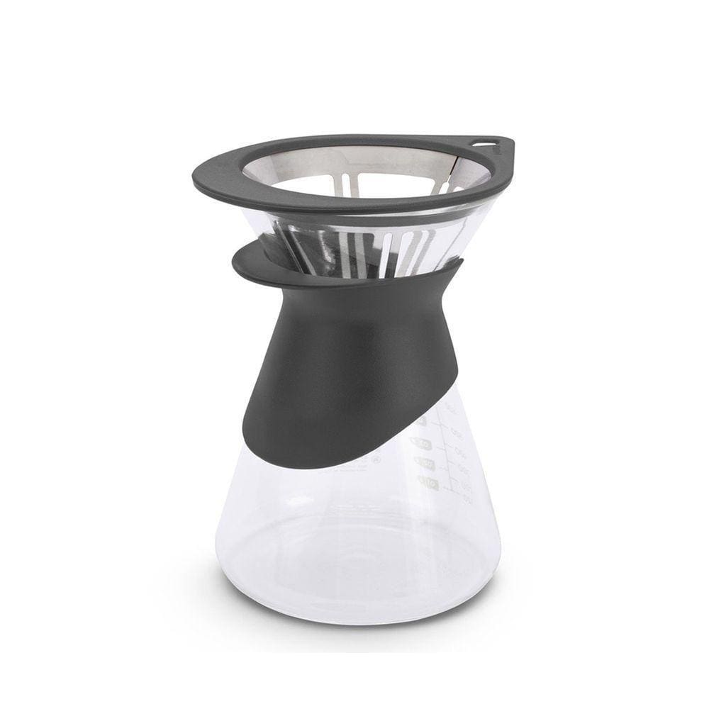 Kit Cafeteira Jarra Com Filtro 600ml - Pressca Preto