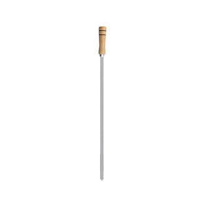 Espeto De Churrasco Com Cabo De Madeira - Stolf 75cm