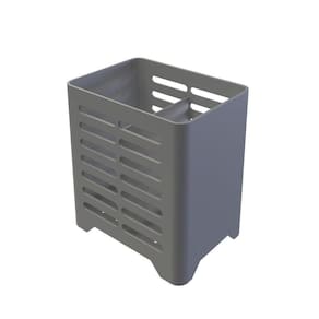 Porta Talheres Em Plástico - Stolf Cinza