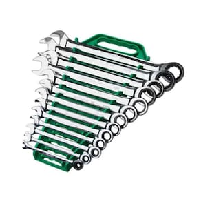 Jogo Chave Combinada Com Catraca - De 8/24Mm - 16 Peças Sata