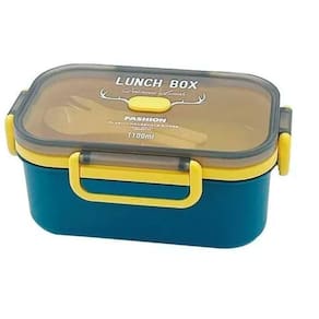 Marmita Lancheira Adulto Divisoria 1100Ml Microondas Pote