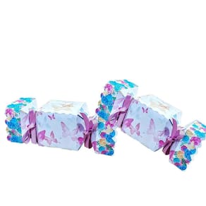 Kit 20 Lembrancinha Caixa Bala Borboletas