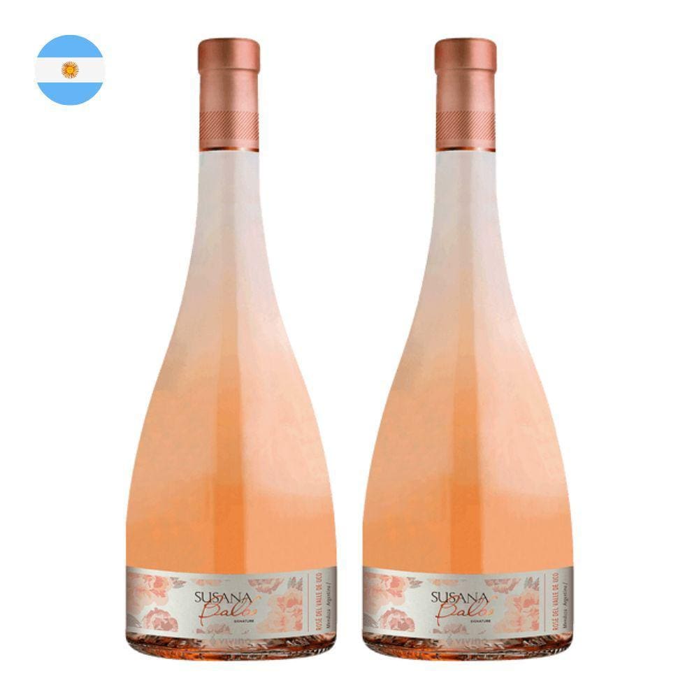 Kit 2 Vinhos Susana Balbo Signature Rosé Argentina 750ml