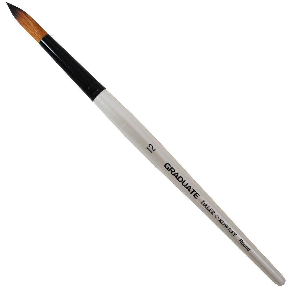 Pincel Daler Rowney Graduate Round (Redondo) 12 Sintético 212185012