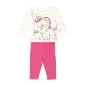 Conjunto Infantil Feminino Unicórnio Brandili Baby Ref:55041 P/G