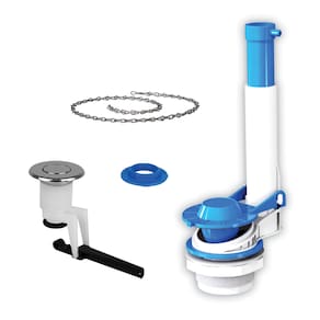 Mecanismo Saída De Agua Reparo Caixa Acoplada Universal Com Válvula De Descarga Simples Acionamento Superior