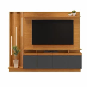 Home Absoluto Para Tv Até 65 Polegadas JCM Movelaria - Cinamomo Graffite