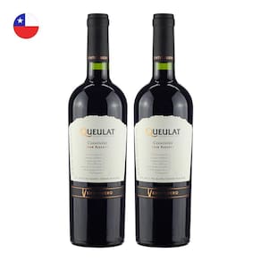 Kit 2 Vinhos Ventisquero Queulat Gran Reserva Carménère Tinto Chile 750ml