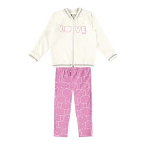 Conjunto Infantil Feminino Love Mundi Ref:54977 1/3