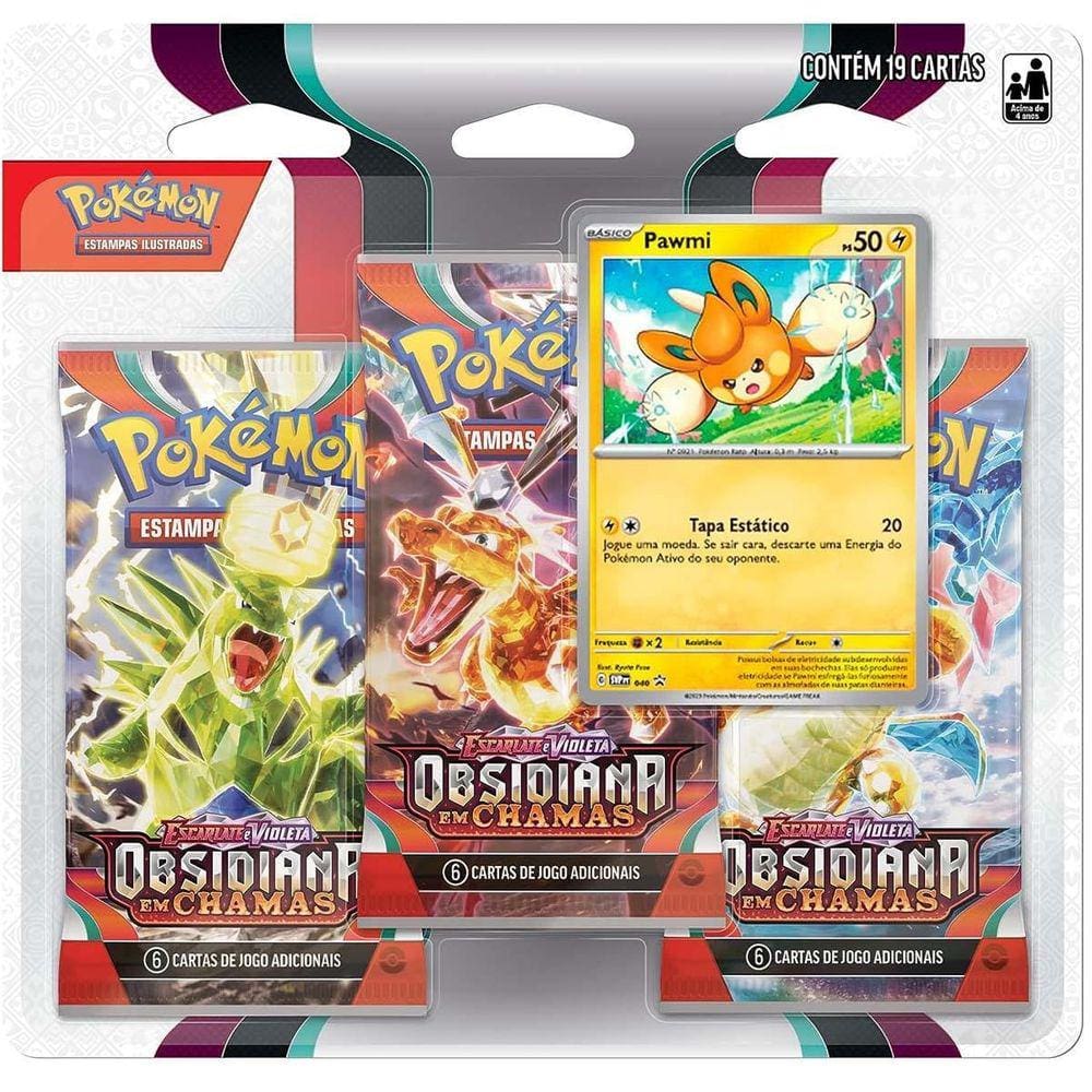 Pack Pokémon - 3 Figuras Evolution - Envio Aleatório