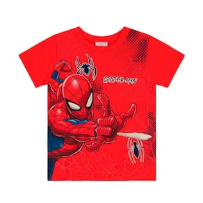Camiseta Infantil Masculina Manga Curta Homem Aranha Ref:25609 1/3