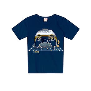 Camiseta Infantil Manga Curta Meia Malha Game Brandili Ref:25758 4/10