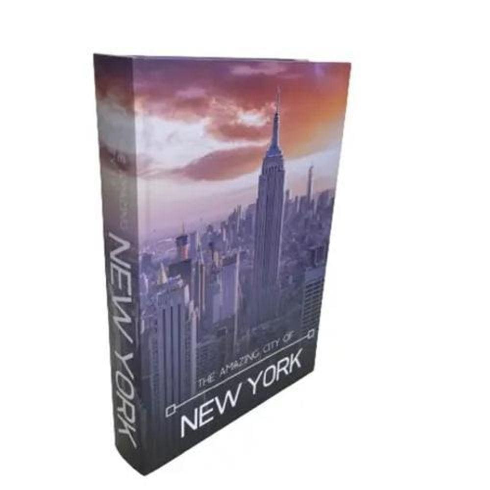 Livro Caixa New York G- Bw