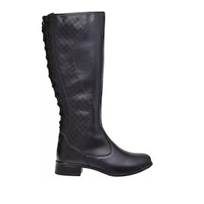 Bota Feminina Montaria Ajustavel Bella Ruth Preta