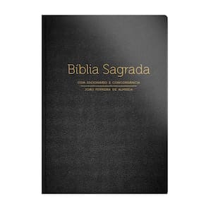 Biblia ARC Extra Gigante - Dicionário e Concordância - Luxo Preta