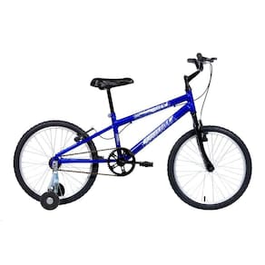 Bicicleta Aro 20 Infantil MTB Boy Com Roda Lateral - Azul