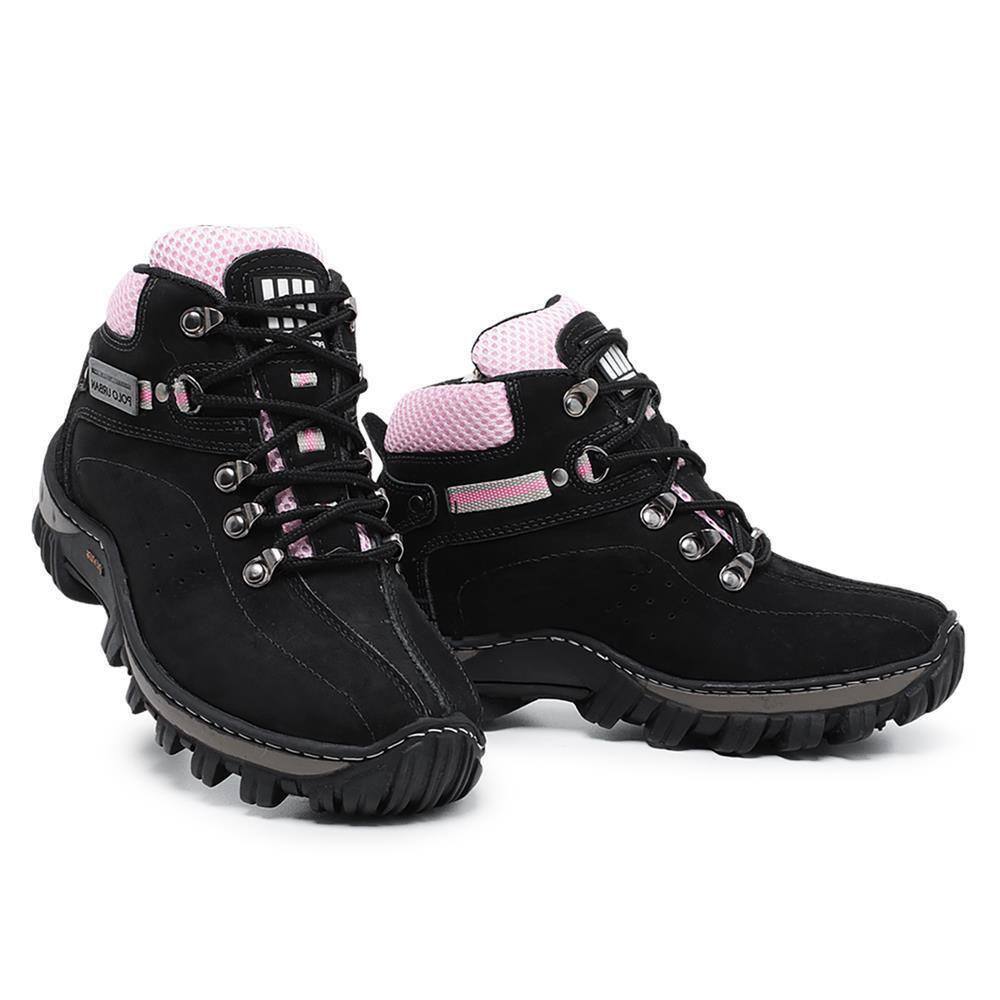 Bota Caterpillar Feminina Couro legítimo Lançamento confortável + palmilha  em gel e meia de brinde em Promoção na Americanas