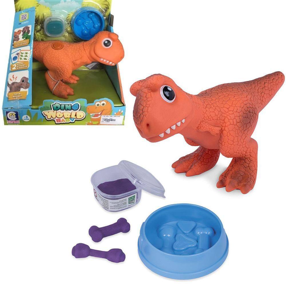 Dinossauro Dino World Baby T-rex Cotiplas 2338