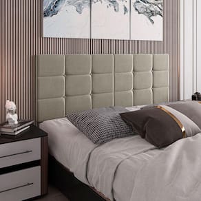 Cabeceira Para Cama Casal Bia1,40 Estofada Suede - Rede Móveis