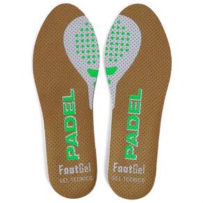 Palmilha de Gel Footgel Padel 33 ao 36 Marrom