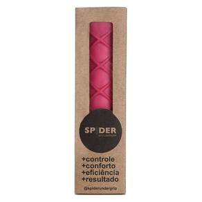 Undergrip Spider Fino com Copinho Punho para Raquetes Beach Tennis e Padel Rosa