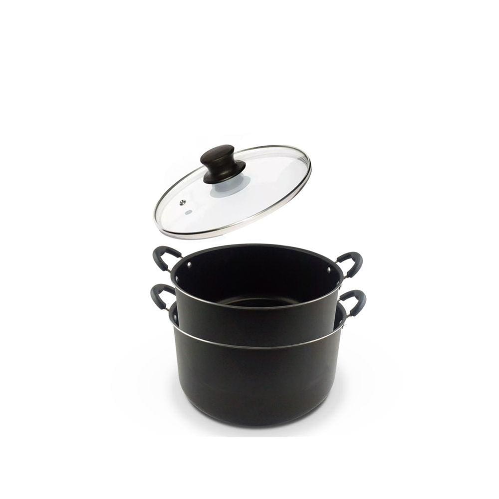 KIT 2 Caçarola Antiaderente Alumínio Dona Chefa 28 e 30cm Alça e Pomel em Baquelite antitérmica