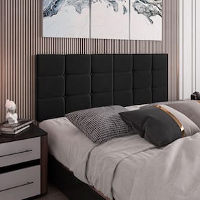 Cabeceira Para Cama Casal Bia1,60 Estofada Suede - Rede Móveis