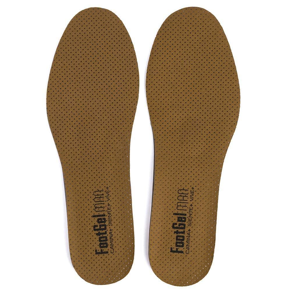 Palmilha de Gel Footgel Uso Diário 41 ao 45 Marrom