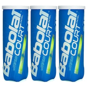 Bola de Padel Babolat Court Padel Pack com 03 Tubos
