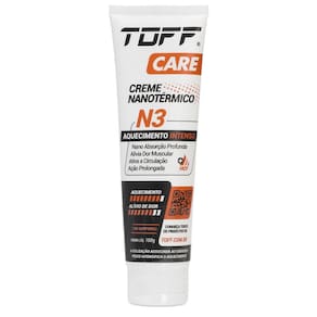 Toff Care Creme Nanotermico N3 Aquecimento Intenso