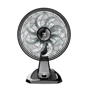 Ventilador WAP Mesa e Parede Flow Turbo Preto 127V 50cm 8 Pas FW009218