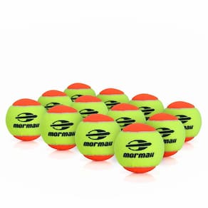 Bola de Beach Tennis Mormaii Premium Pro Pack com 12 Unidades