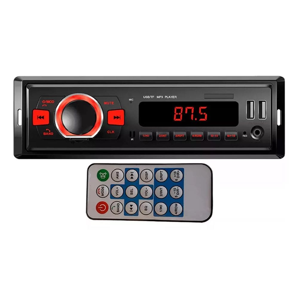 Rádio Som Automotivo Taurus Ultron 8120 Bluetooth USB Controle