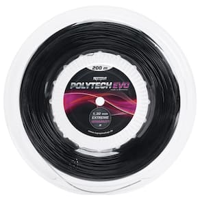 Corda Topspin Polytech Evo 16L 1.30mm Rolo com 200 Metros Preta