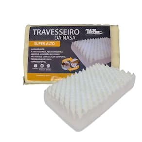 Travesseiro Nasa Super Alto Conforto Viscoelástico