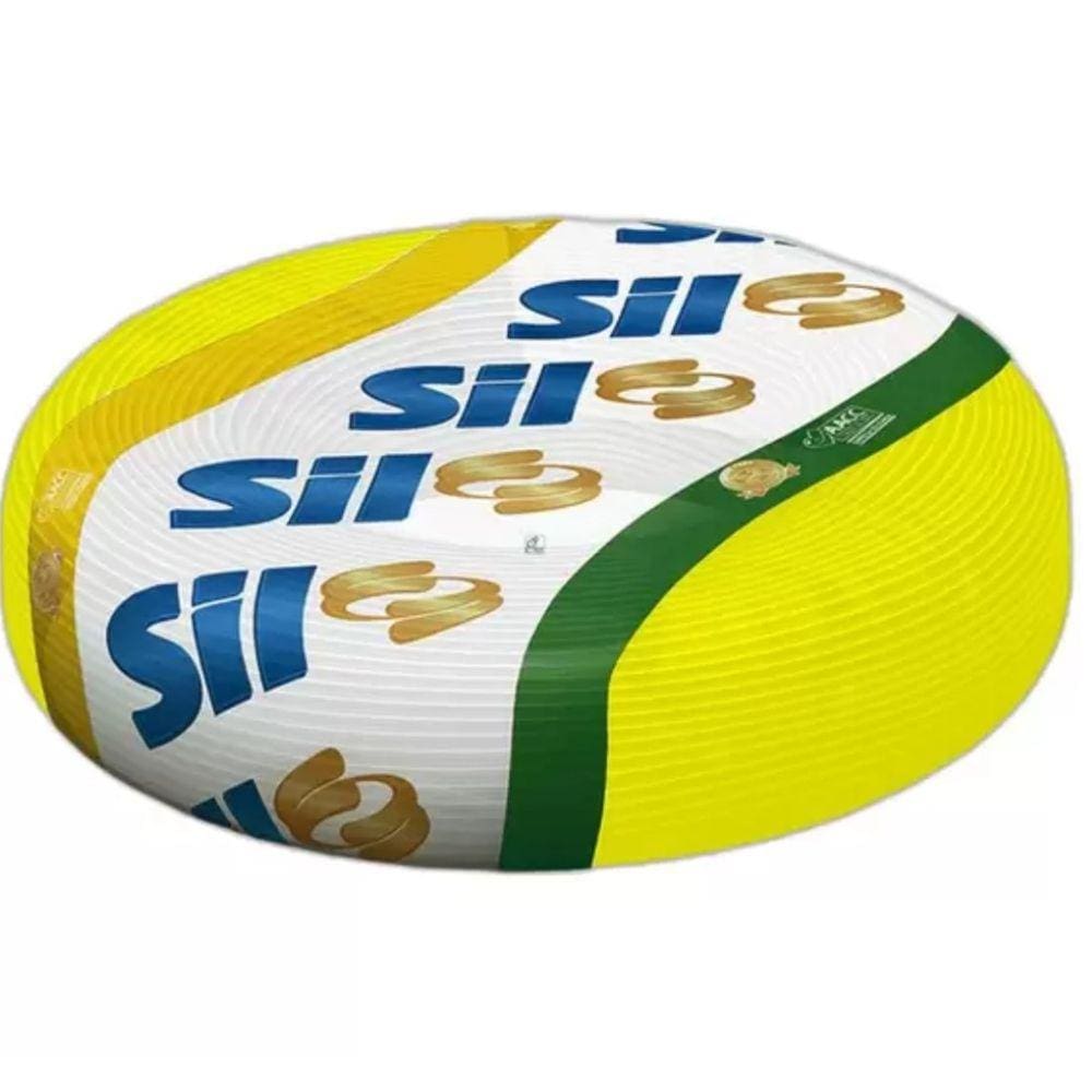 Cabo Flex 750V 1.50 100M Amarelo Sil