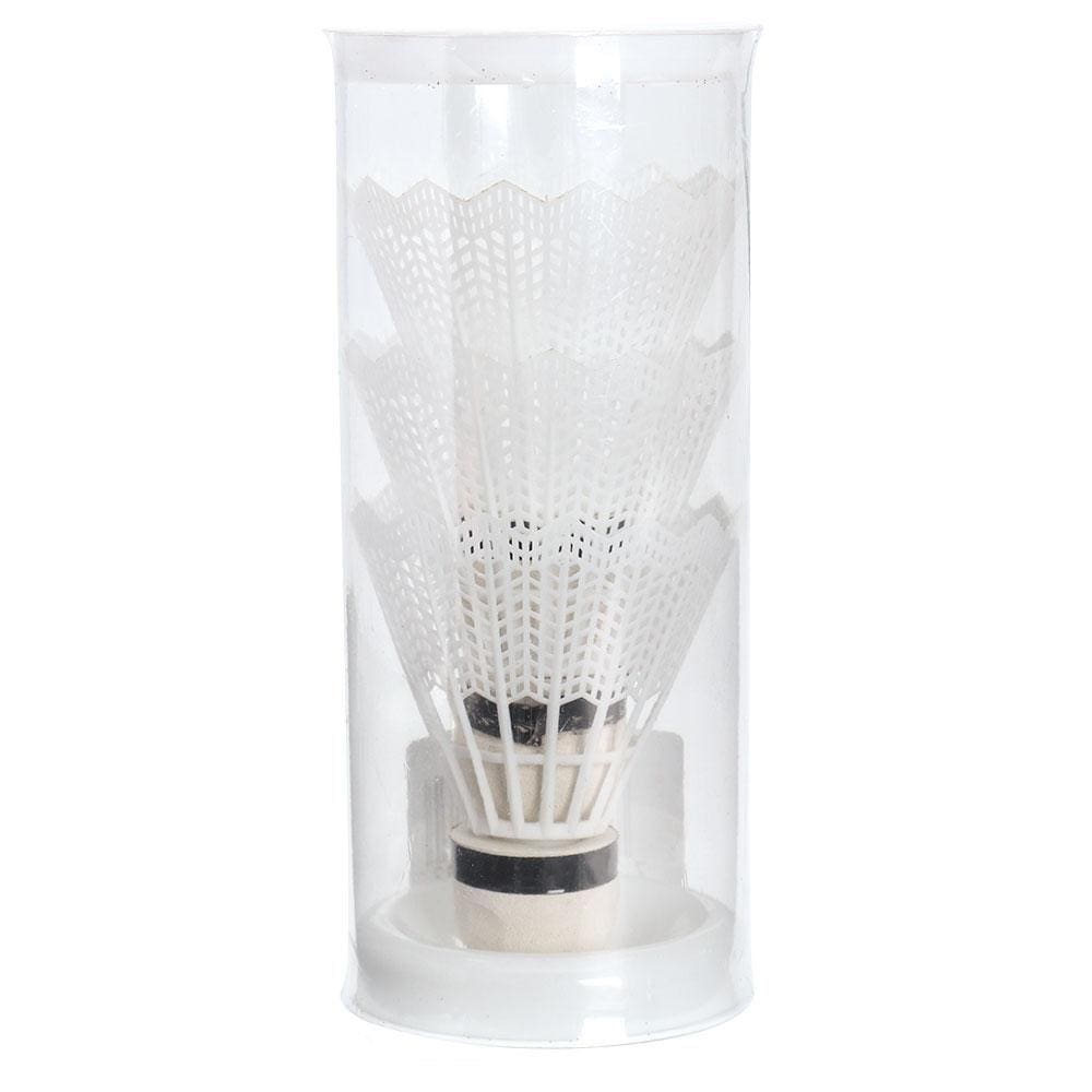 Peteca Hyper em Nylon Tubo com 03 Unidades Branca