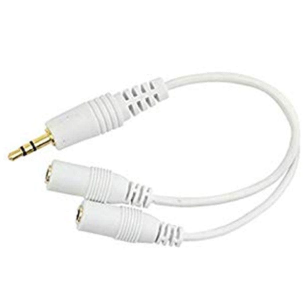 Cabo P2 Macho 2X J2 Fêmea: Áudio Adaptável