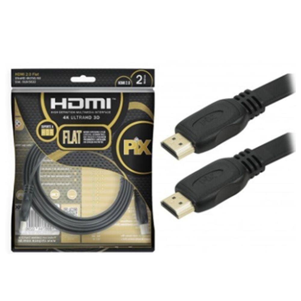 Cabo Hdmi Hdr Flat 2M: Instalação Prática