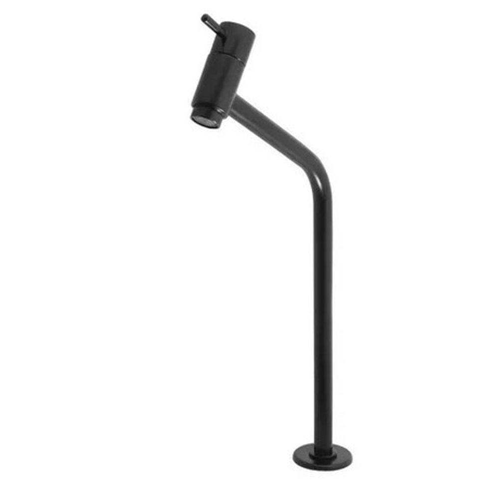 Torneira Para Banheiro Lavabo Link Bica Alta Preto Black