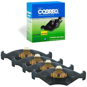 Kit Pastilha Freio Fiat Palio 98 A 2009 Dianteiro Cobreq