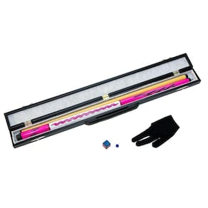 Kit Taco de Sinuca Desmontável TB10 + Maleta Alça Retrátil