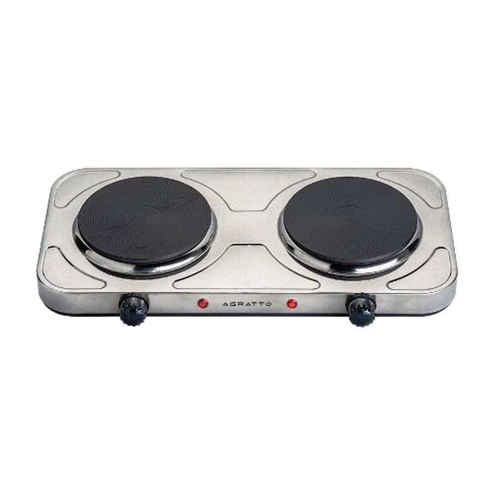 Fogao Eletrico De Mesa 127V Fm01 Cinza Agratto